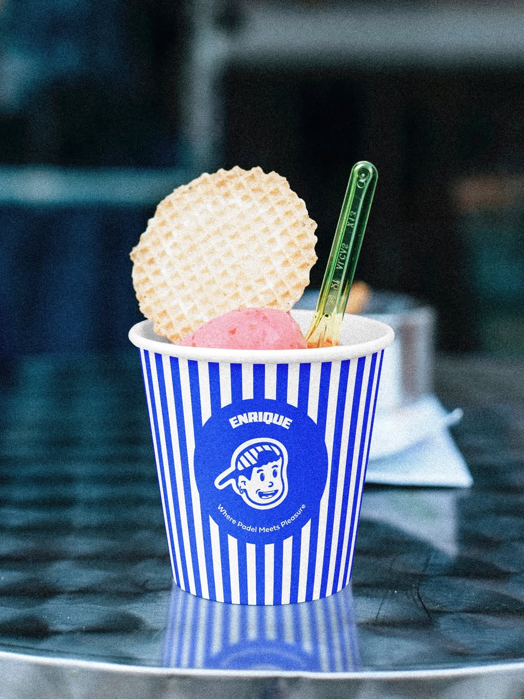 Ice cream at Enrique